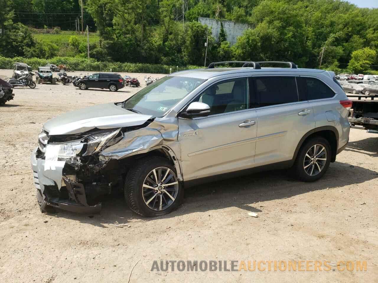 5TDJGRFH1KS062735 TOYOTA HIGHLANDER 2019