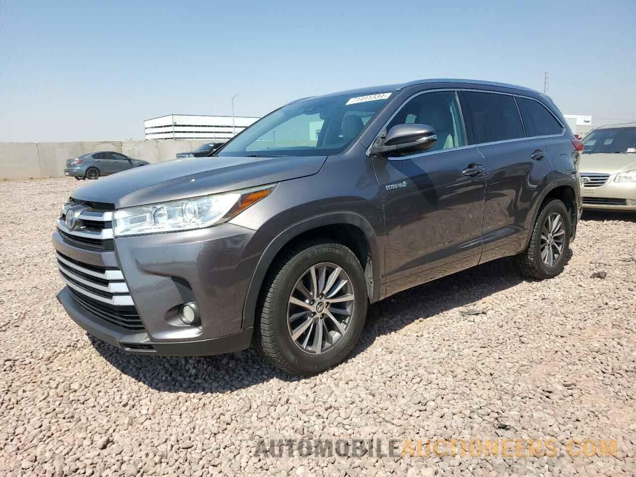 5TDJGRFH2HS034337 TOYOTA HIGHLANDER 2017