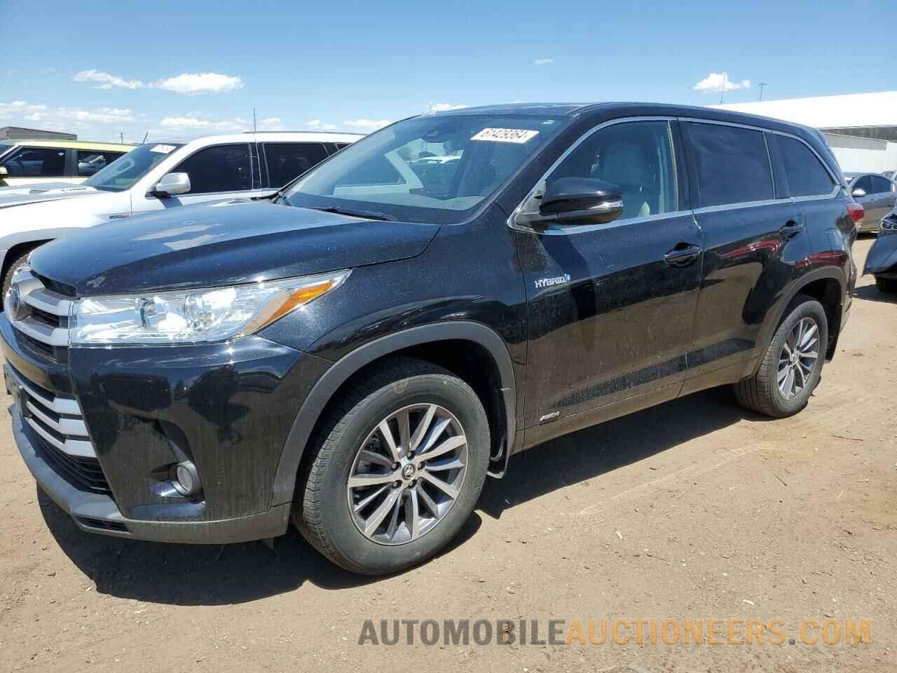 5TDJGRFH2JS045215 TOYOTA HIGHLANDER 2018