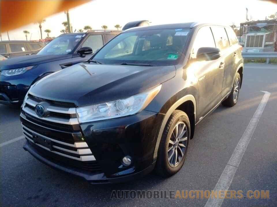 5TDJGRFH2JS045991 Toyota Highlander Hybrid 2018