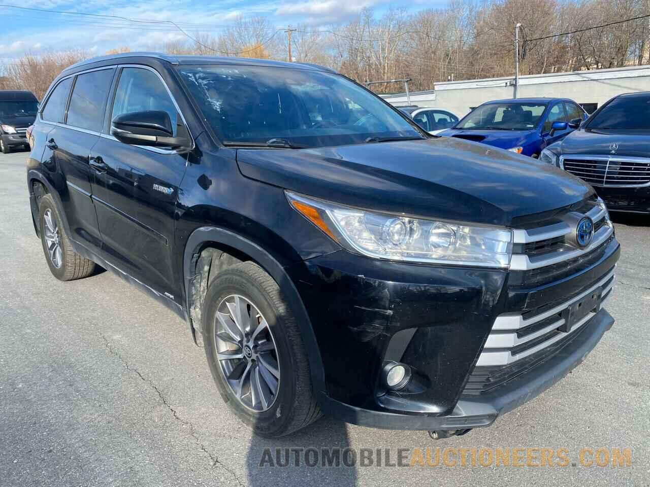 5TDJGRFH2KS056376 TOYOTA HIGHLANDER 2019