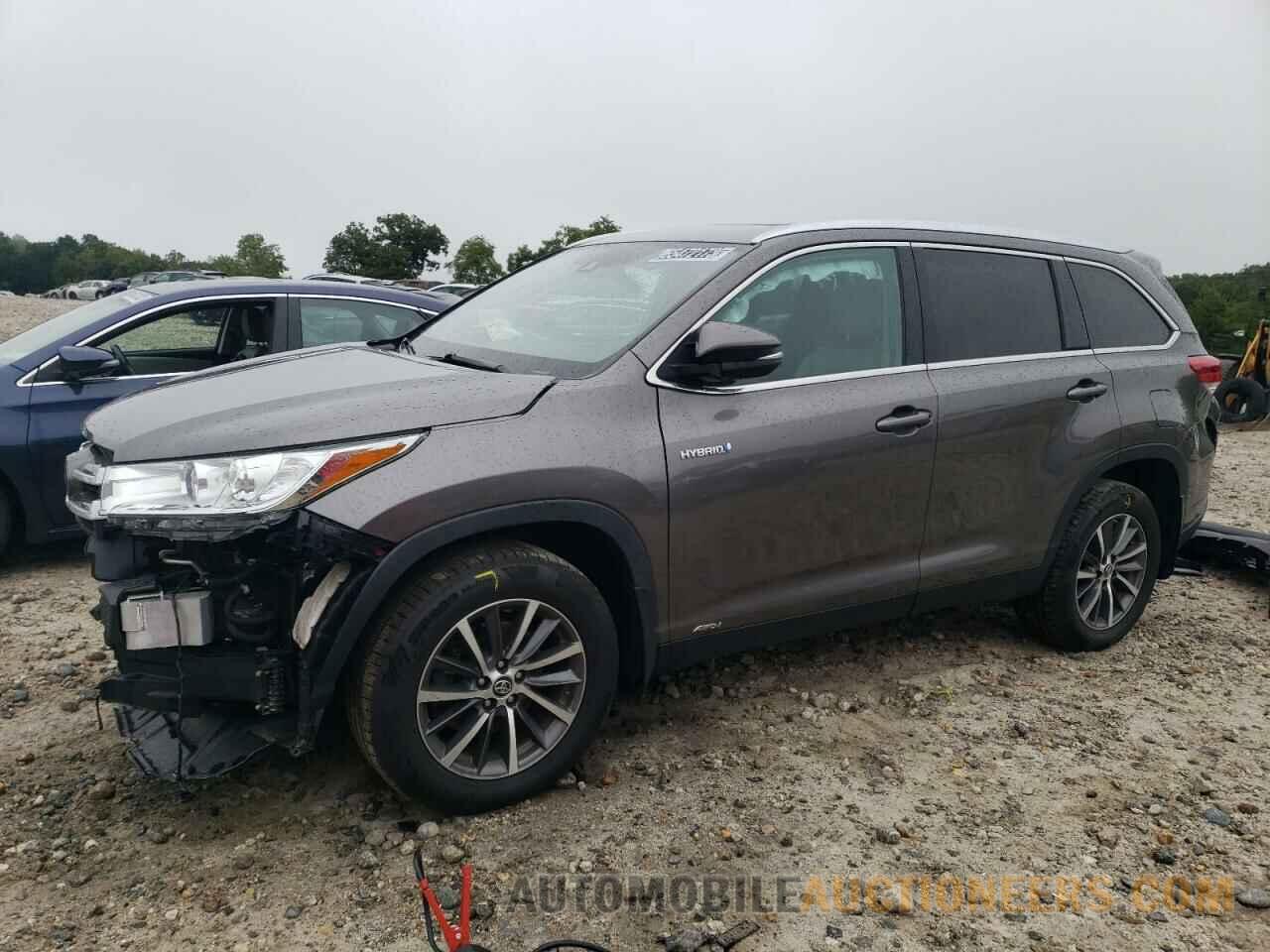 5TDJGRFH2KS070472 TOYOTA HIGHLANDER 2019