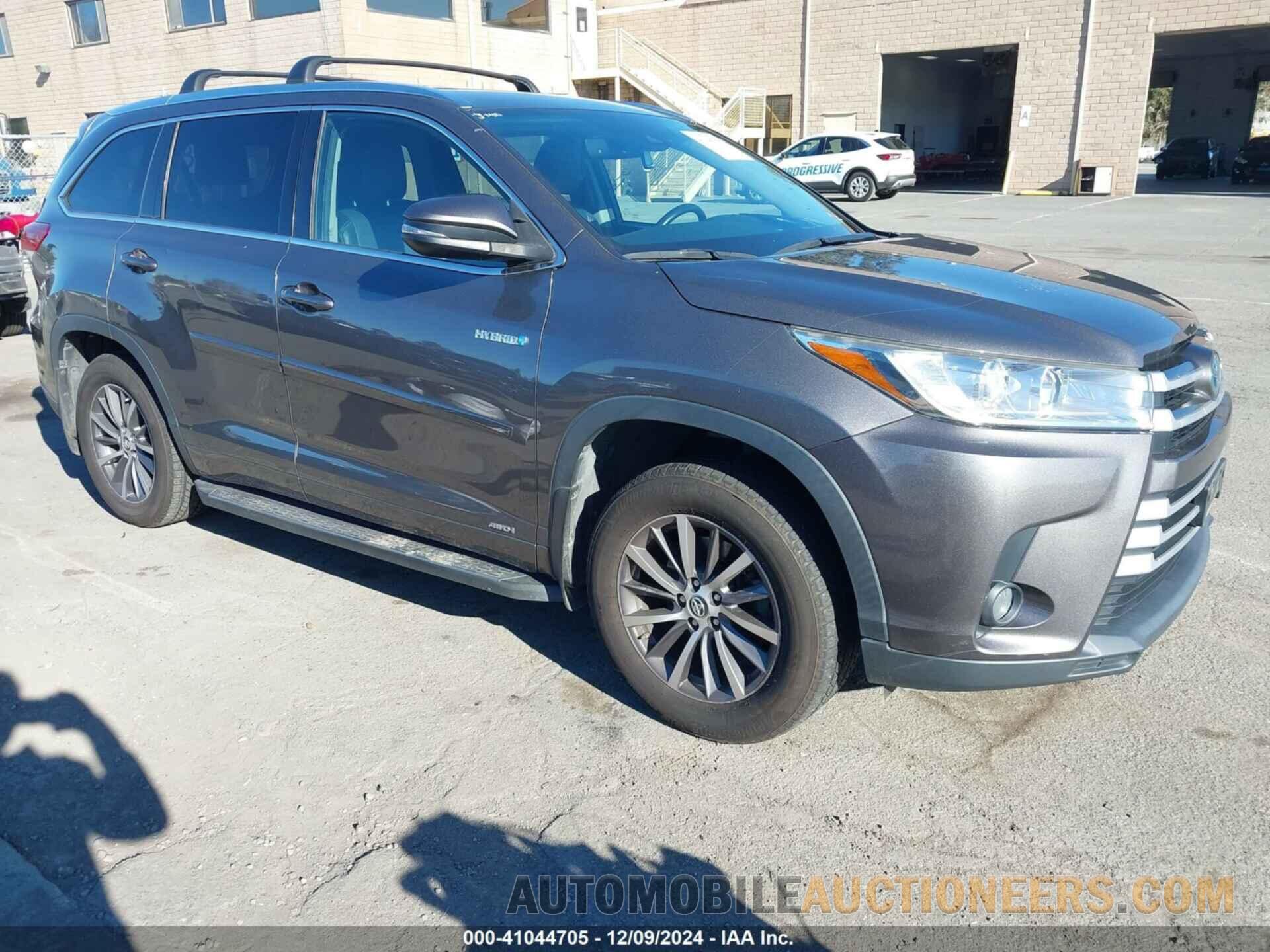 5TDJGRFH3HS028739 TOYOTA HIGHLANDER HYBRID 2017