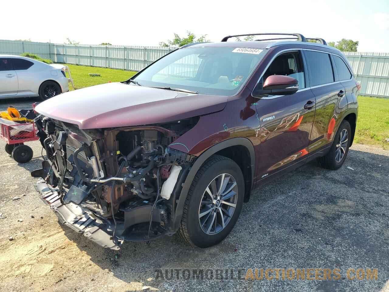 5TDJGRFH3JS042453 TOYOTA HIGHLANDER 2018