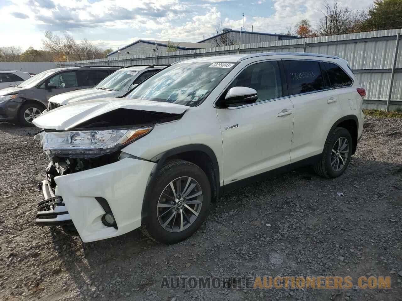 5TDJGRFH3KS057469 TOYOTA HIGHLANDER 2019