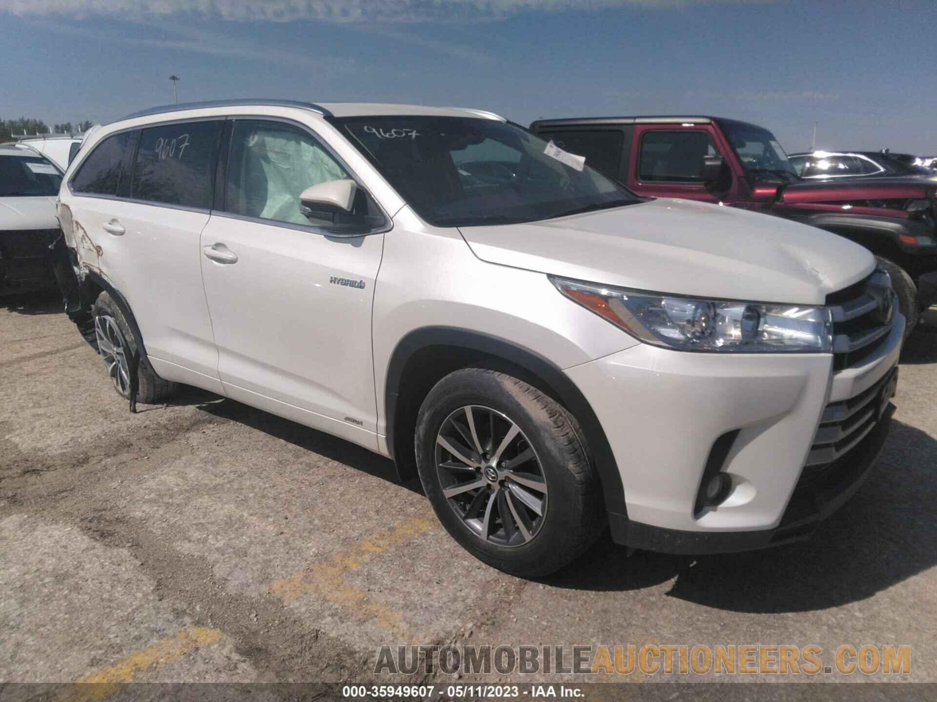 5TDJGRFH4JS038153 TOYOTA HIGHLANDER 2018