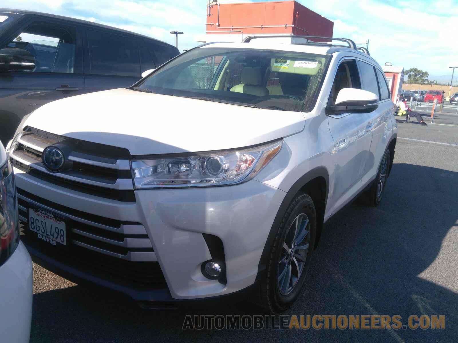 5TDJGRFH4KS053950 Toyota Highlander Hybrid 2019