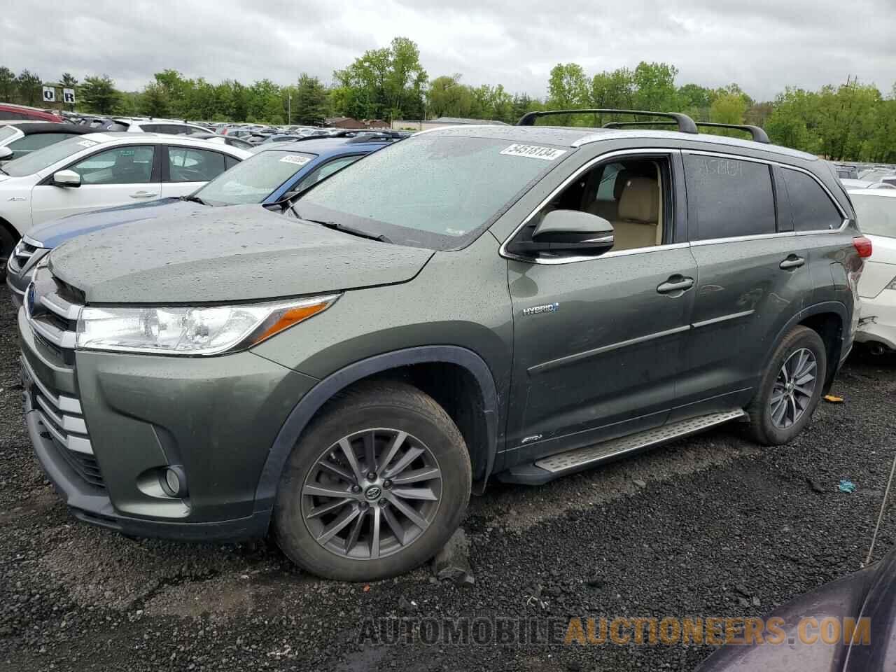 5TDJGRFH4KS069789 TOYOTA HIGHLANDER 2019