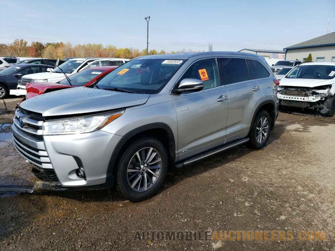 5TDJGRFH5HS031089 TOYOTA HIGHLANDER 2017