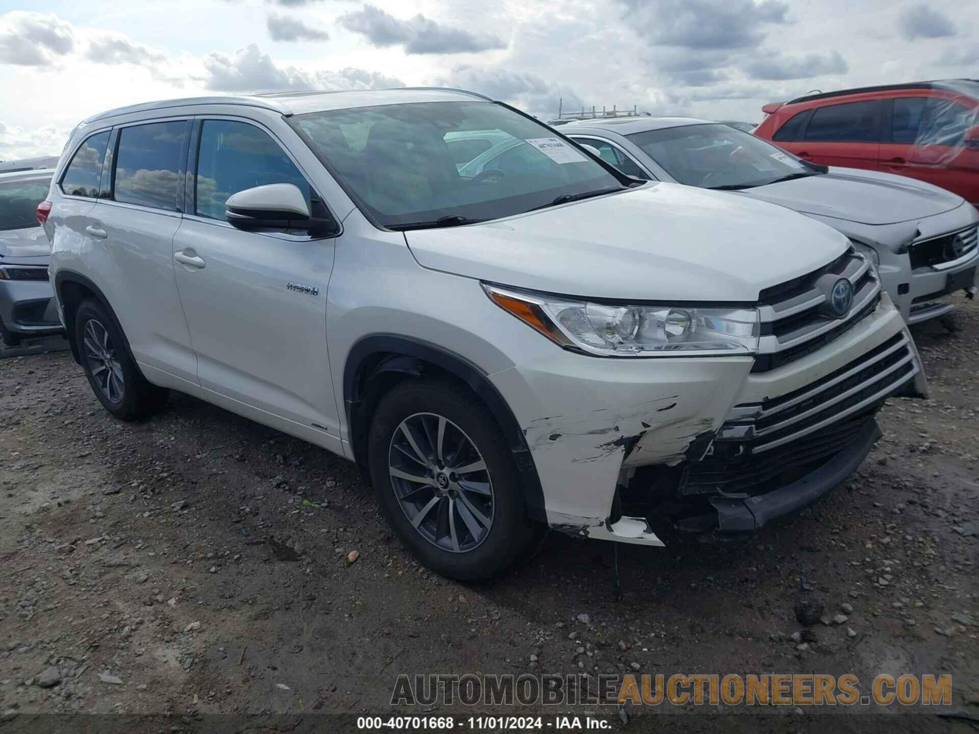 5TDJGRFH5HS033313 TOYOTA HIGHLANDER HYBRID 2017