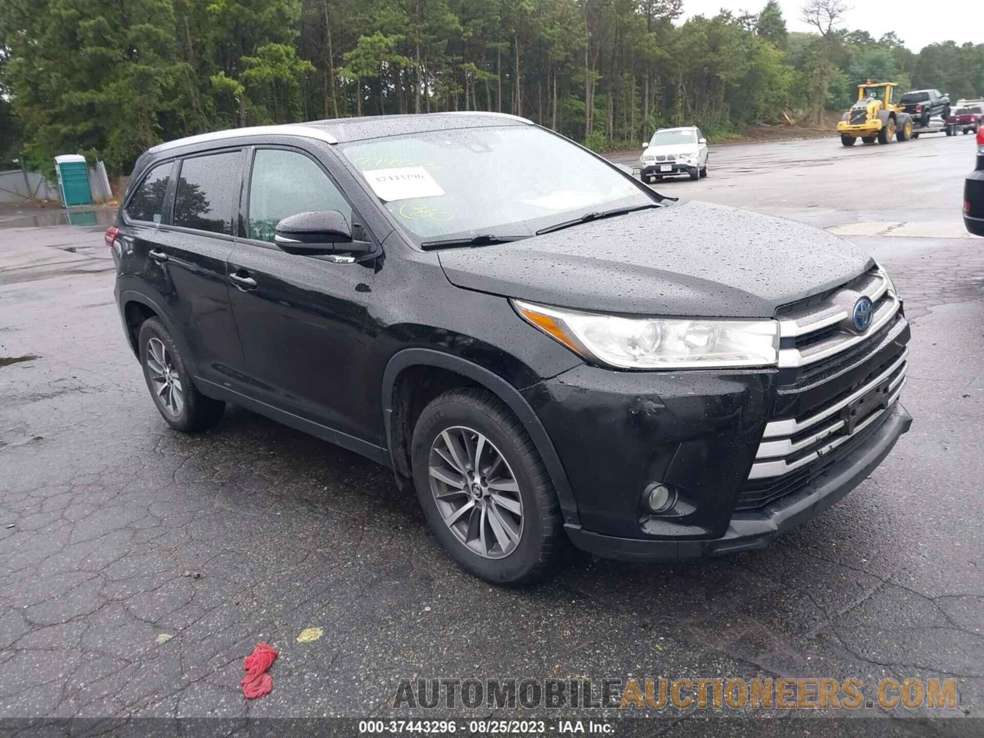 5TDJGRFH5KS056369 TOYOTA HIGHLANDER 2019