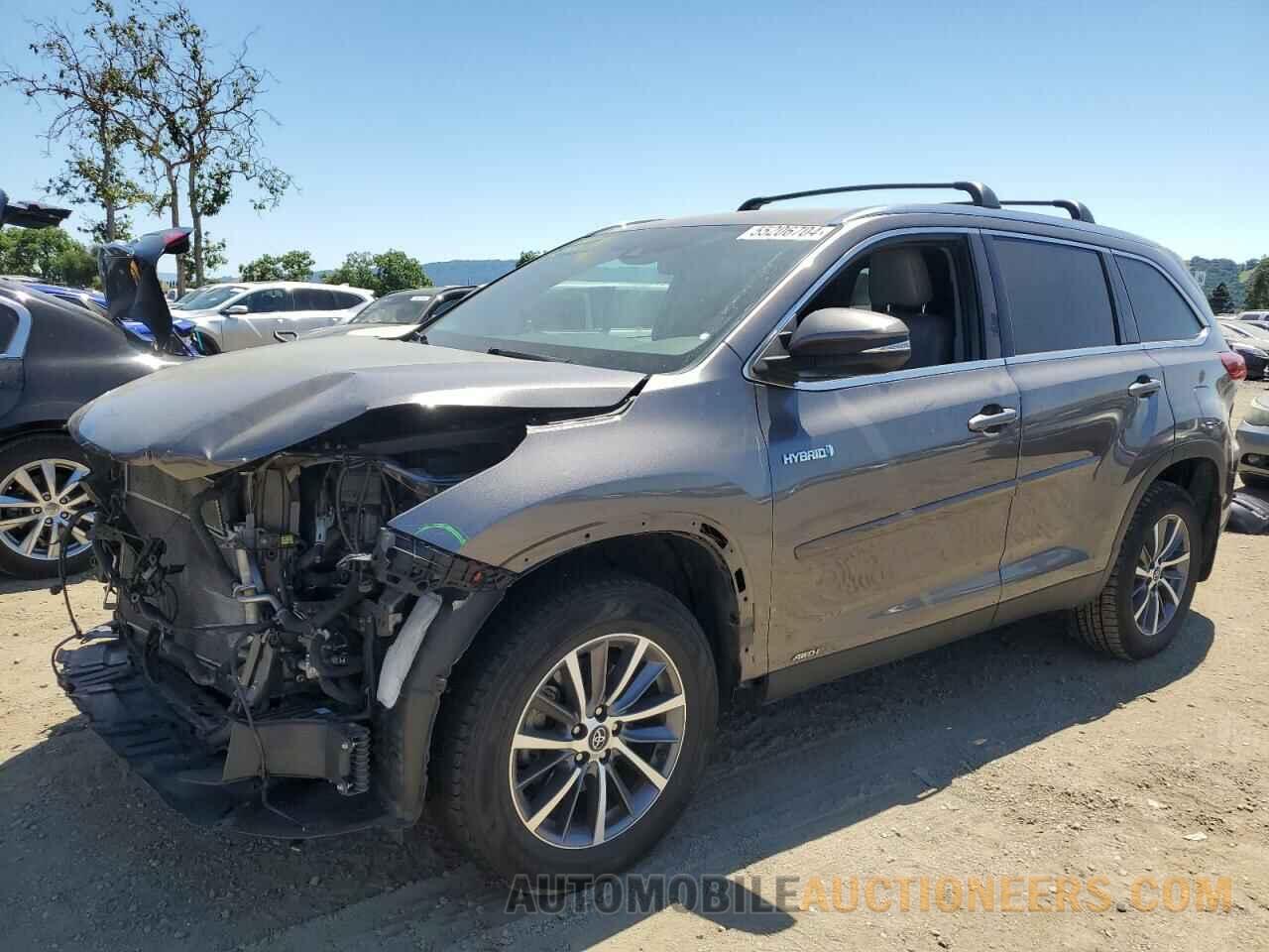 5TDJGRFH5KS062348 TOYOTA HIGHLANDER 2019