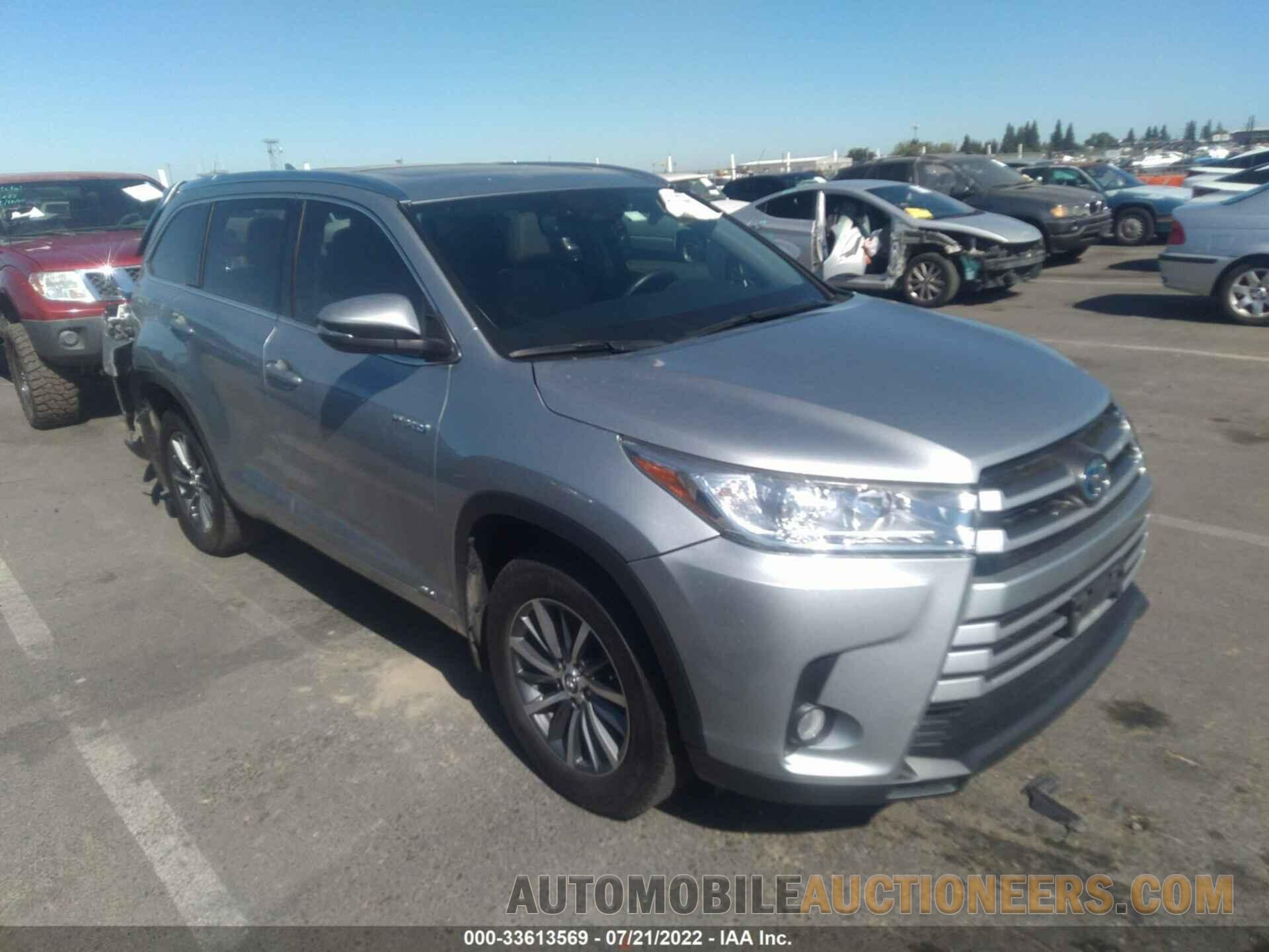 5TDJGRFH6HS026872 TOYOTA HIGHLANDER 2017