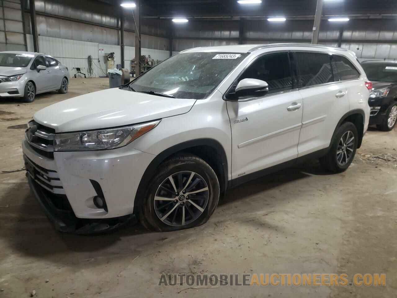 5TDJGRFH6KS064481 TOYOTA HIGHLANDER 2019