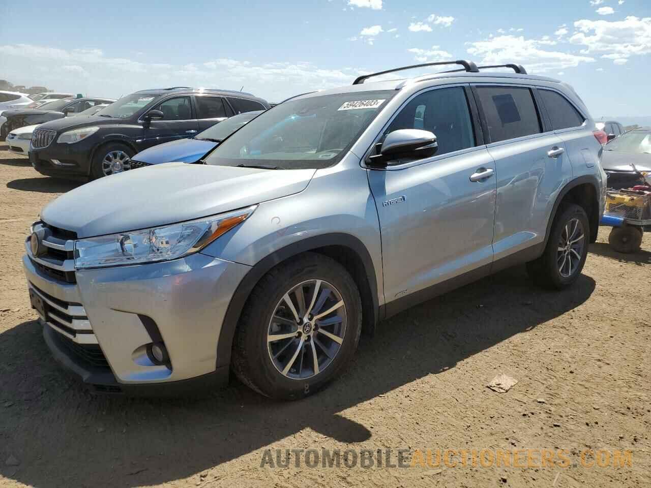 5TDJGRFH6KS074153 TOYOTA HIGHLANDER 2019