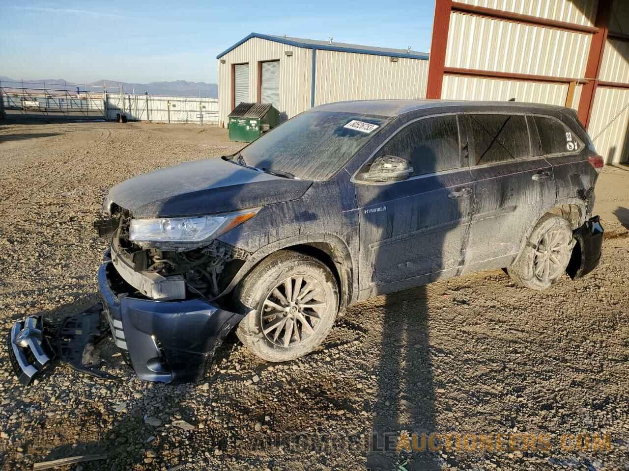 5TDJGRFH7HS030624 TOYOTA HIGHLANDER 2017