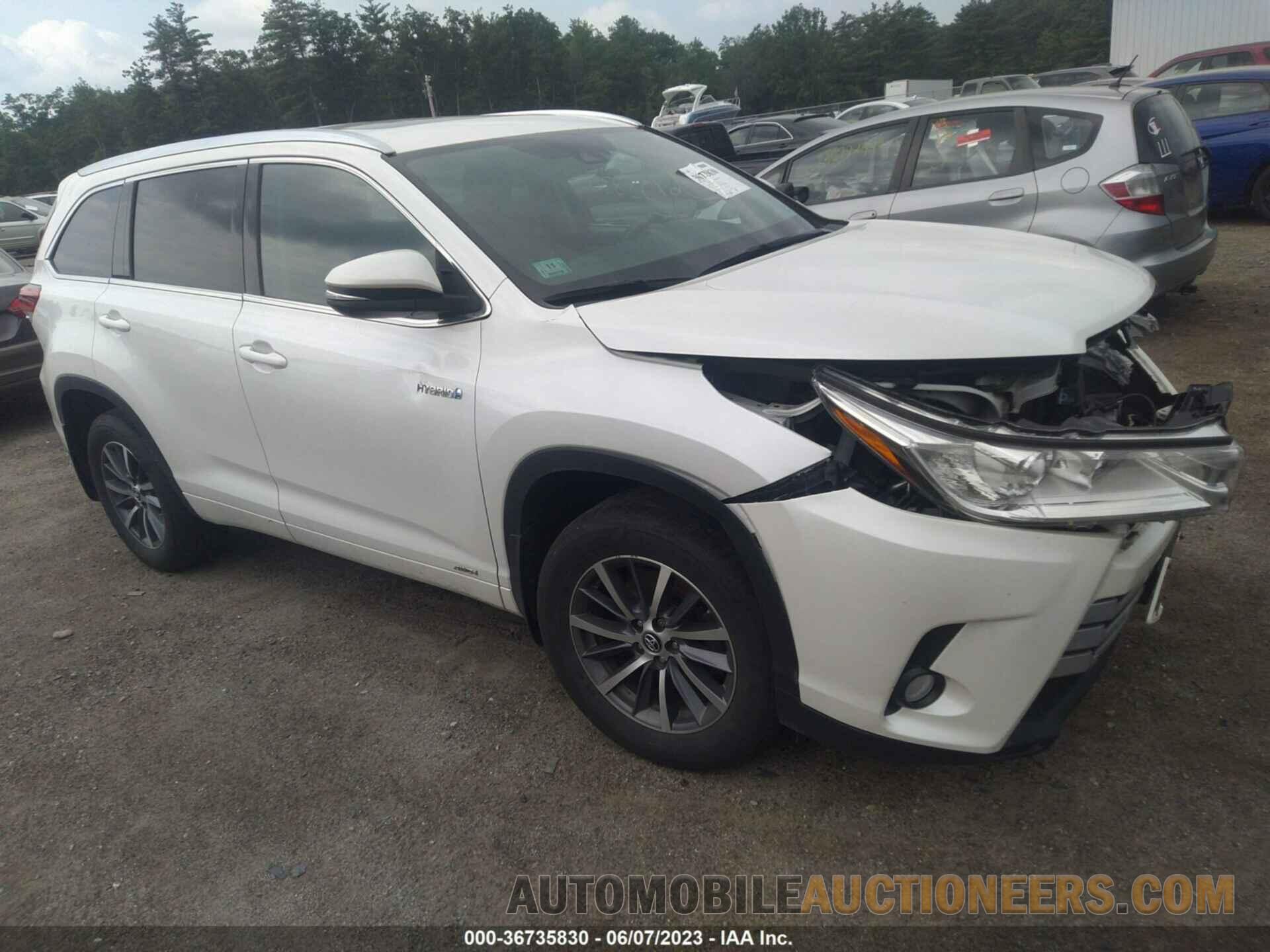 5TDJGRFH7HS034768 TOYOTA HIGHLANDER 2017