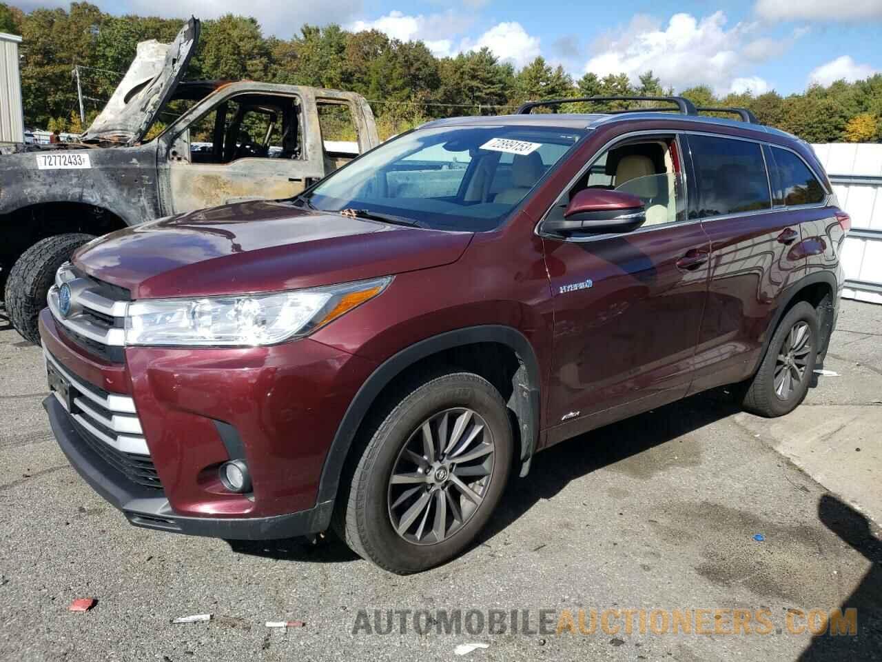 5TDJGRFH7JS043234 TOYOTA HIGHLANDER 2018