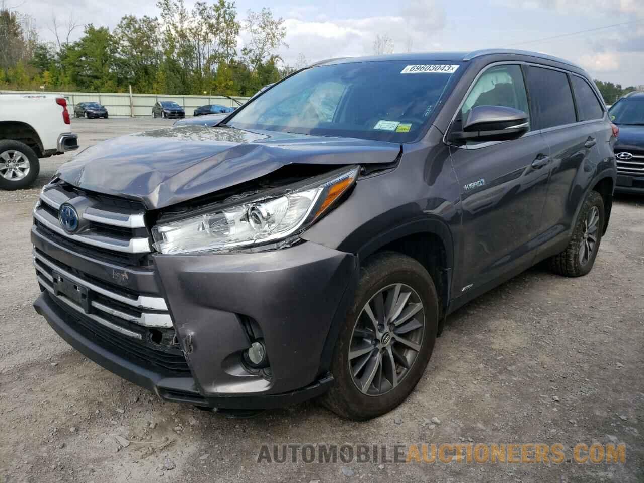 5TDJGRFH7KS055515 TOYOTA HIGHLANDER 2019