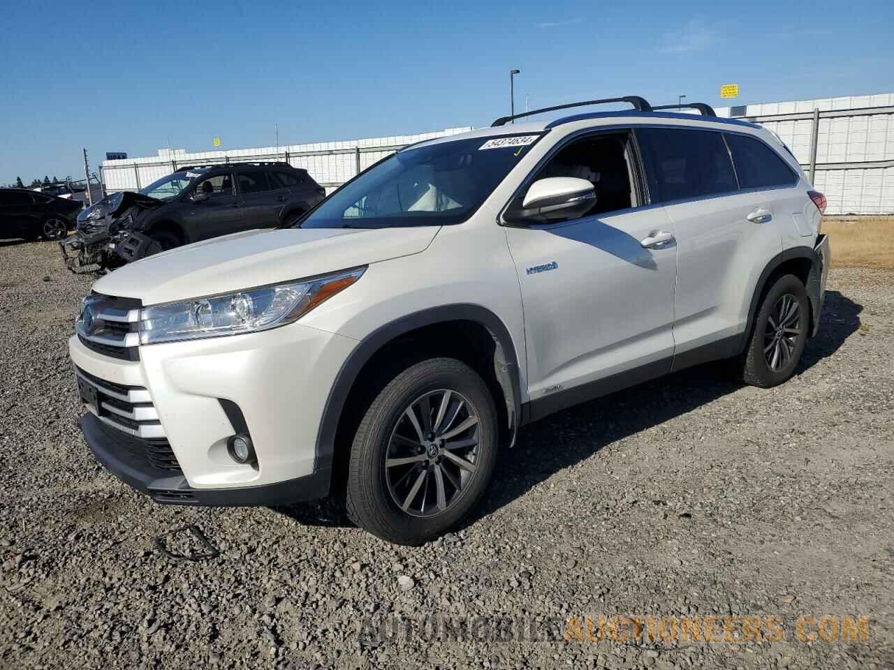 5TDJGRFH7KS056549 TOYOTA HIGHLANDER 2019