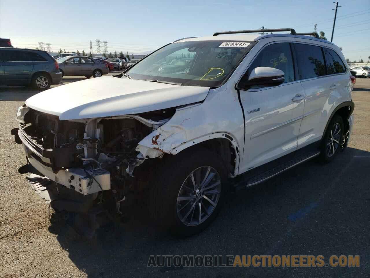 5TDJGRFH7KS073934 TOYOTA HIGHLANDER 2019