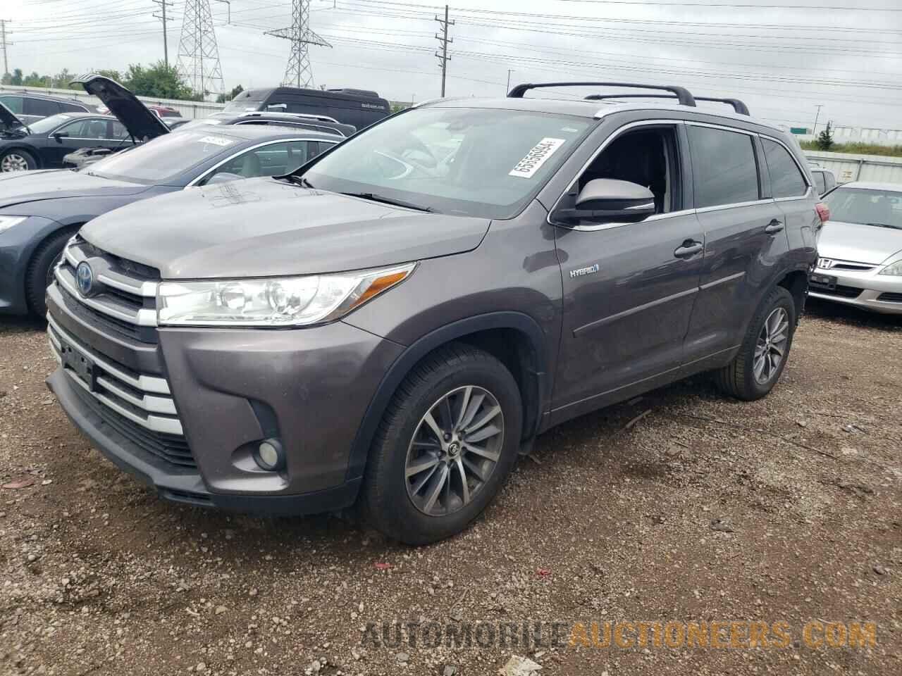 5TDJGRFH8HS031278 TOYOTA HIGHLANDER 2017