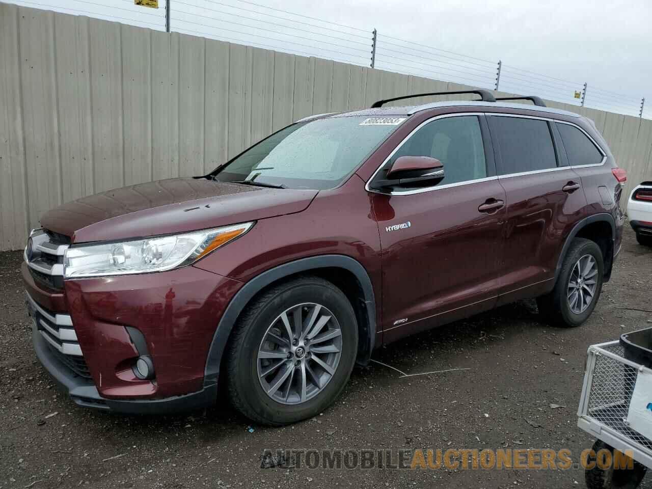 5TDJGRFH8HS034228 TOYOTA HIGHLANDER 2017