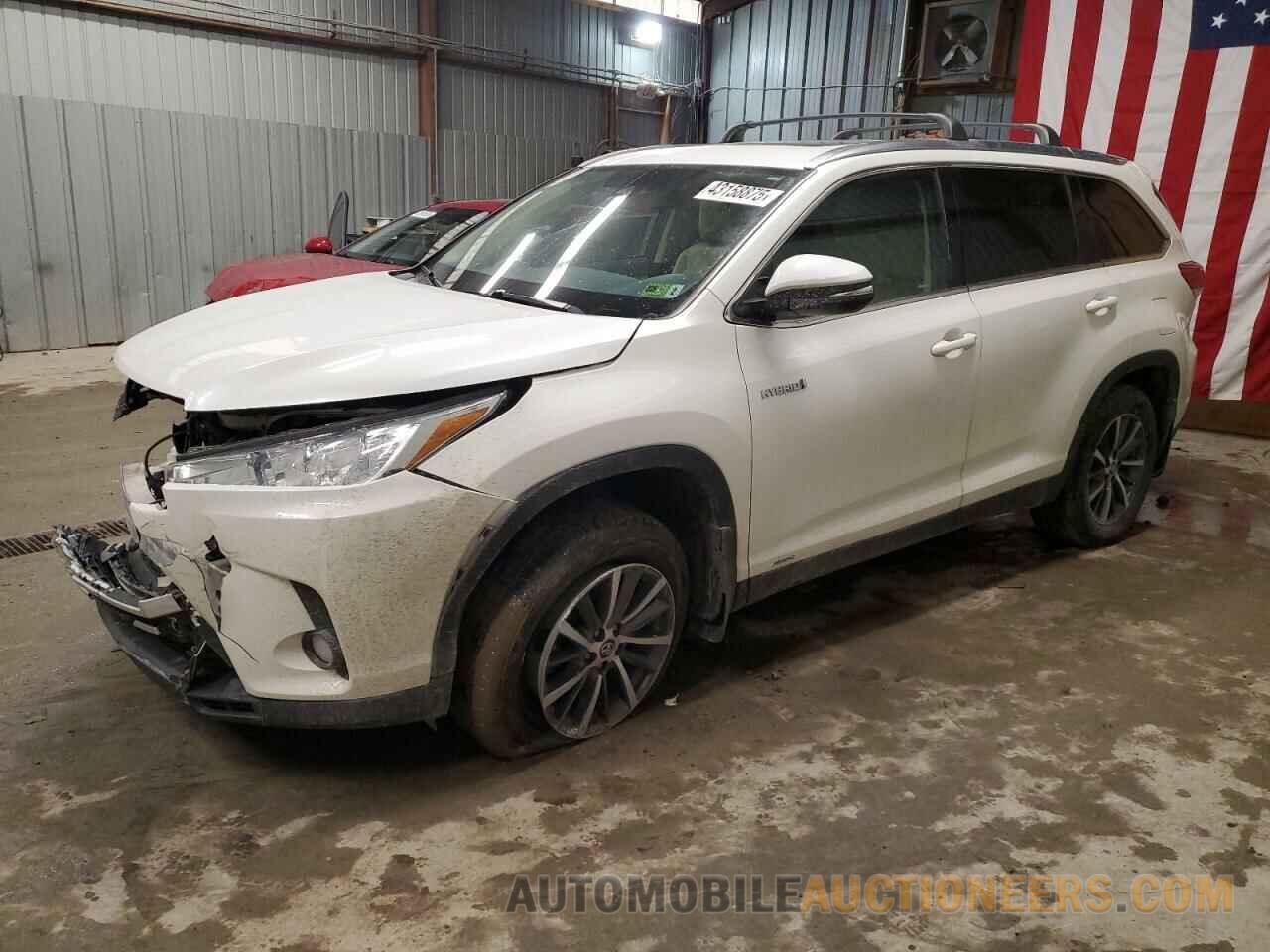 5TDJGRFH8KS052610 TOYOTA HIGHLANDER 2019