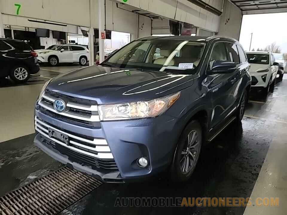 5TDJGRFH8KS077717 Toyota Highlander Hybrid 2019