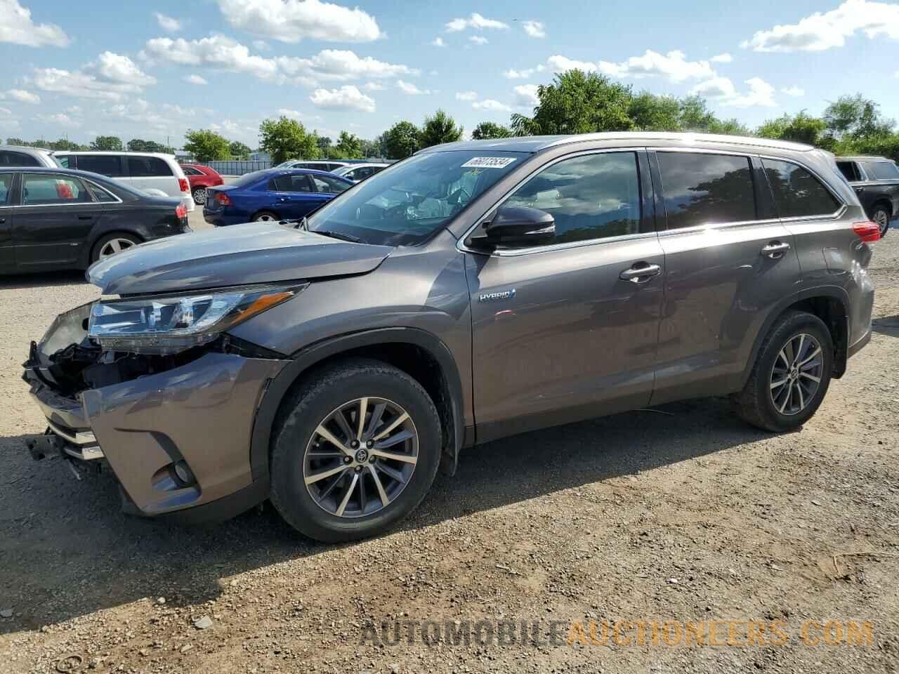 5TDJGRFH9KS070971 TOYOTA HIGHLANDER 2019