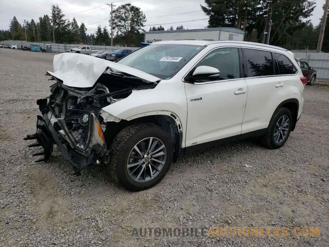 5TDJGRFH9KS078245 TOYOTA HIGHLANDER 2019