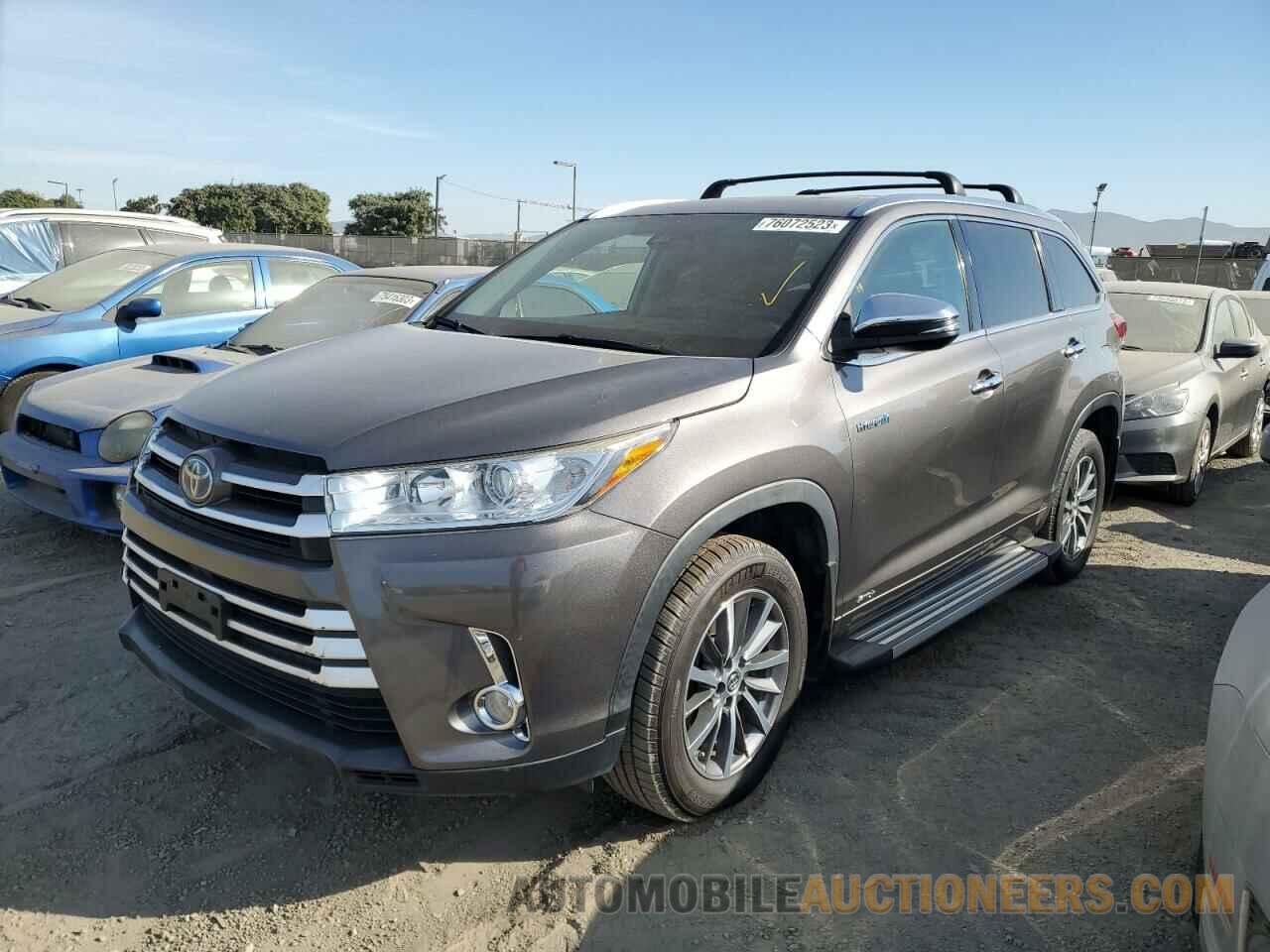 5TDJGRFHXJS038576 TOYOTA HIGHLANDER 2018