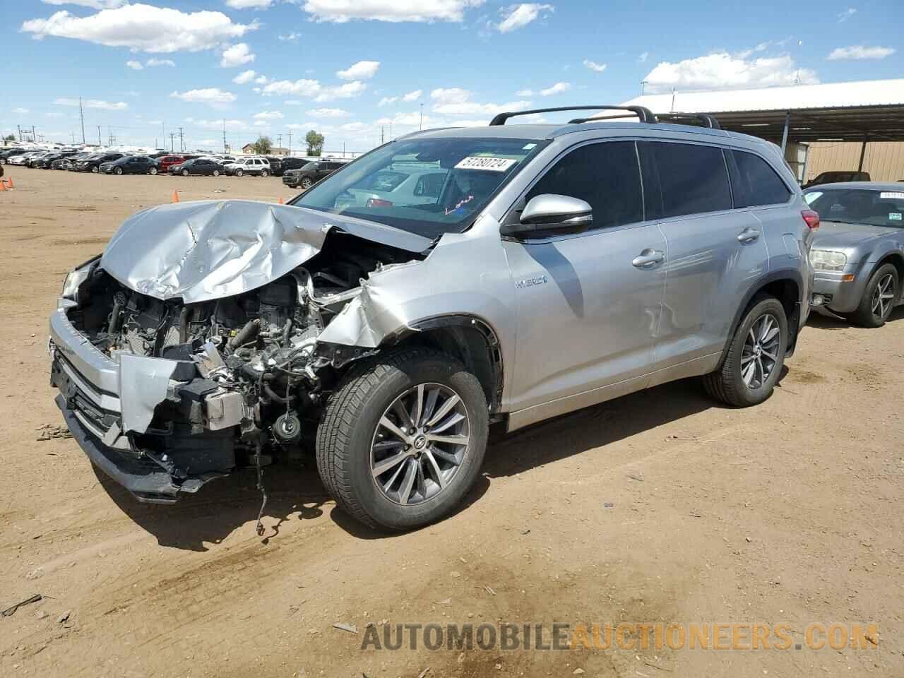 5TDJGRFHXJS040831 TOYOTA HIGHLANDER 2018