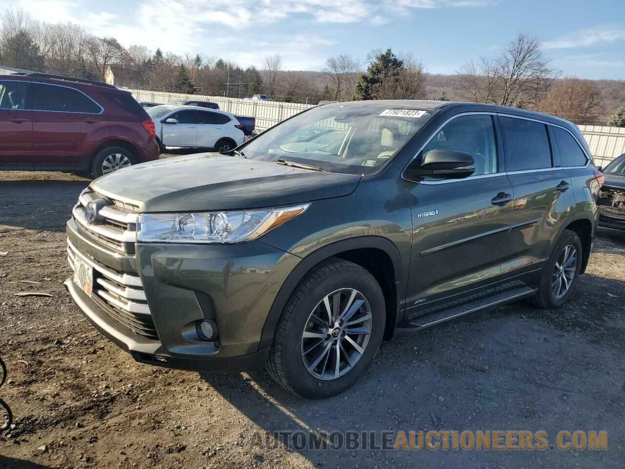 5TDJGRFHXJS043177 TOYOTA HIGHLANDER 2018