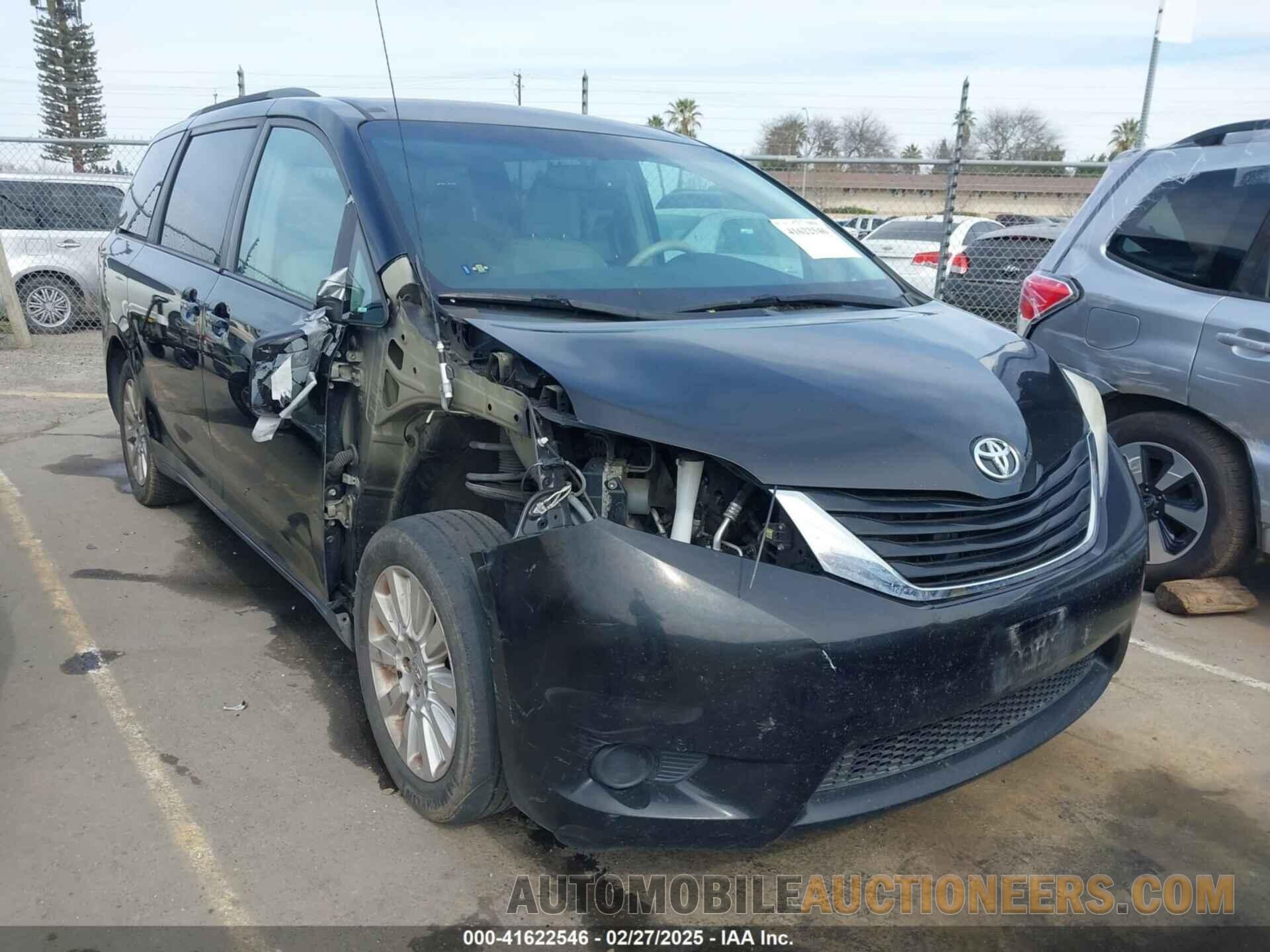 5TDJK3DC0CS037989 TOYOTA SIENNA 2012