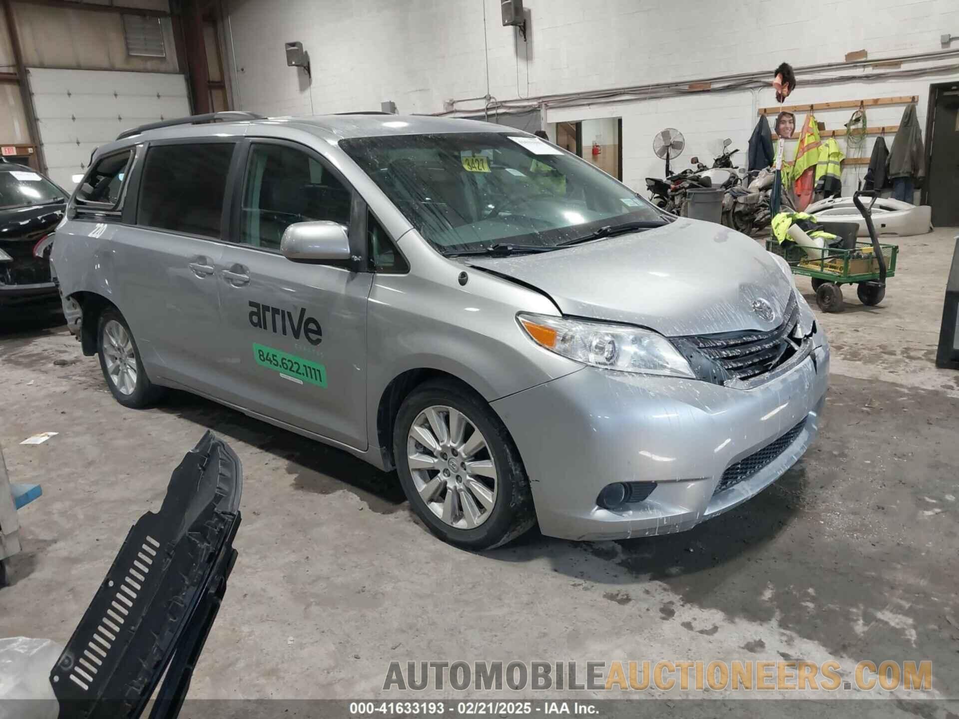 5TDJK3DC0DS056429 TOYOTA SIENNA 2013