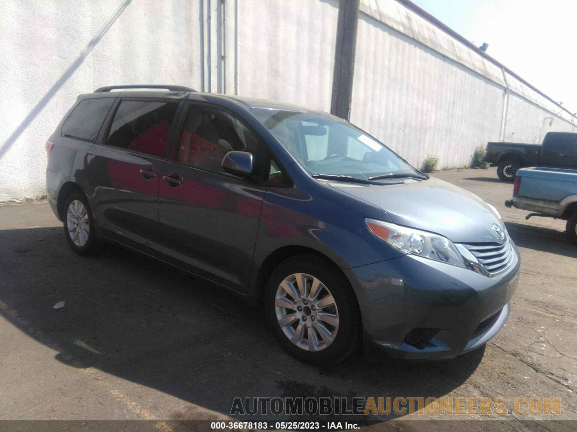 5TDJK3DC0FS108497 TOYOTA SIENNA 2015