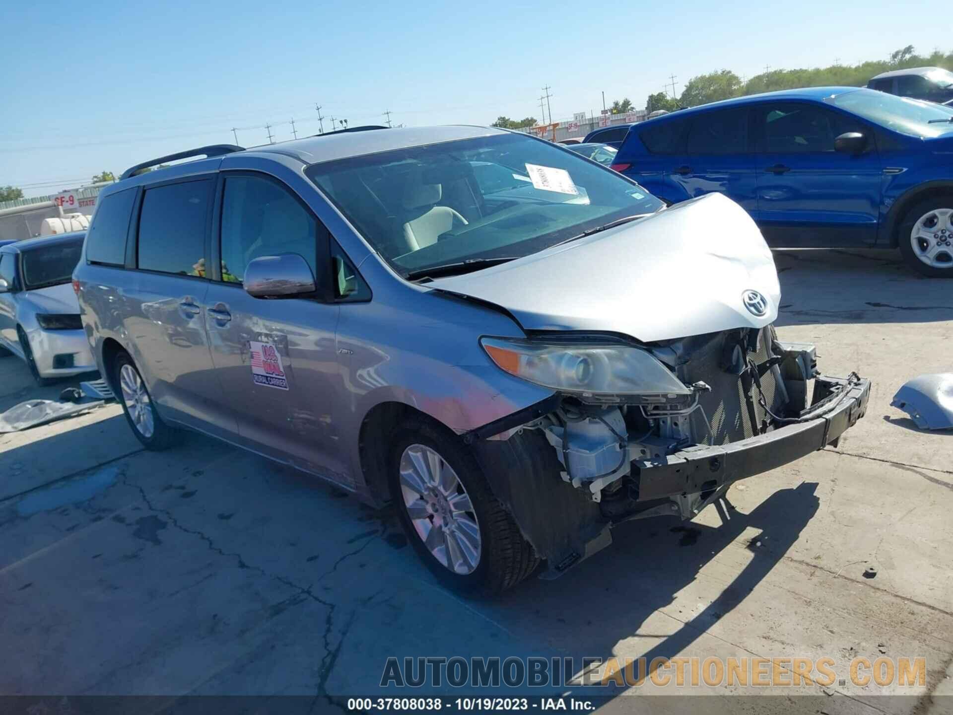 5TDJK3DC1GS130008 TOYOTA SIENNA 2016