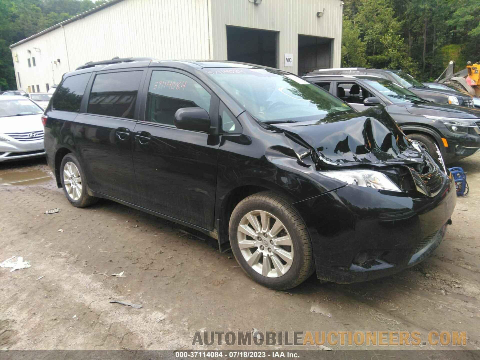 5TDJK3DC3FS104878 TOYOTA SIENNA 2015