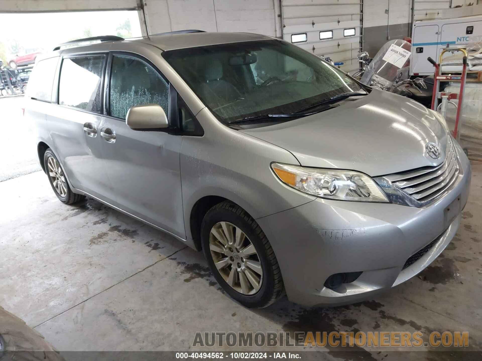 5TDJK3DC3FS121440 TOYOTA SIENNA 2015