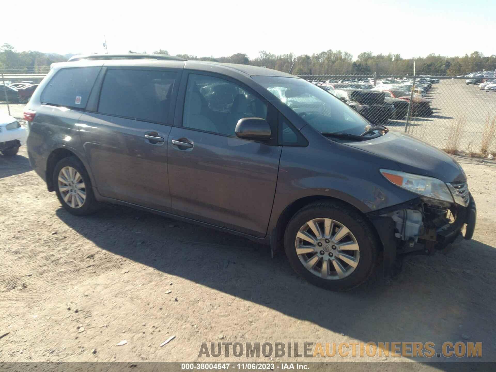 5TDJK3DC4FS123536 TOYOTA SIENNA 2015