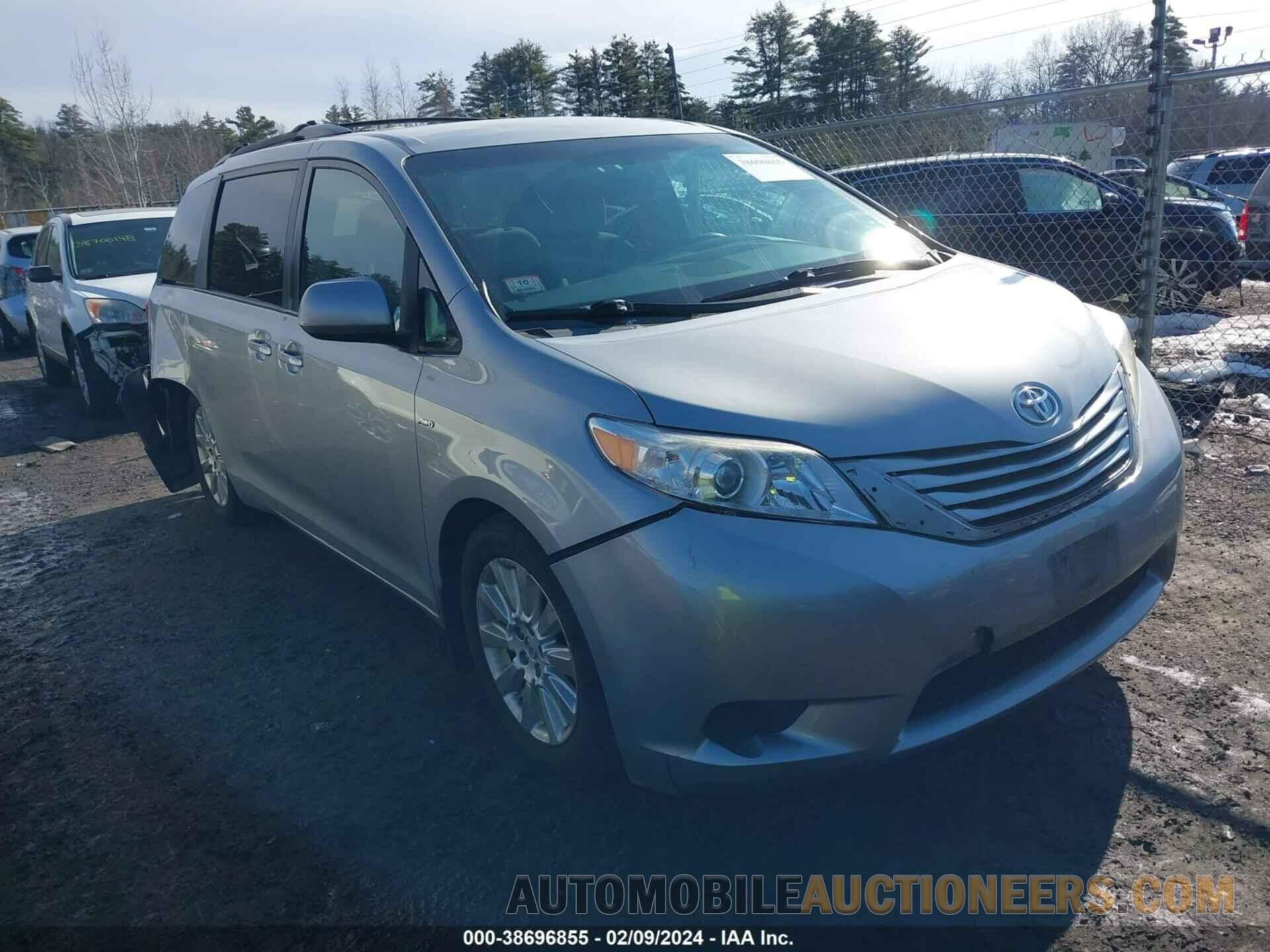 5TDJK3DC4GS133694 TOYOTA SIENNA 2016