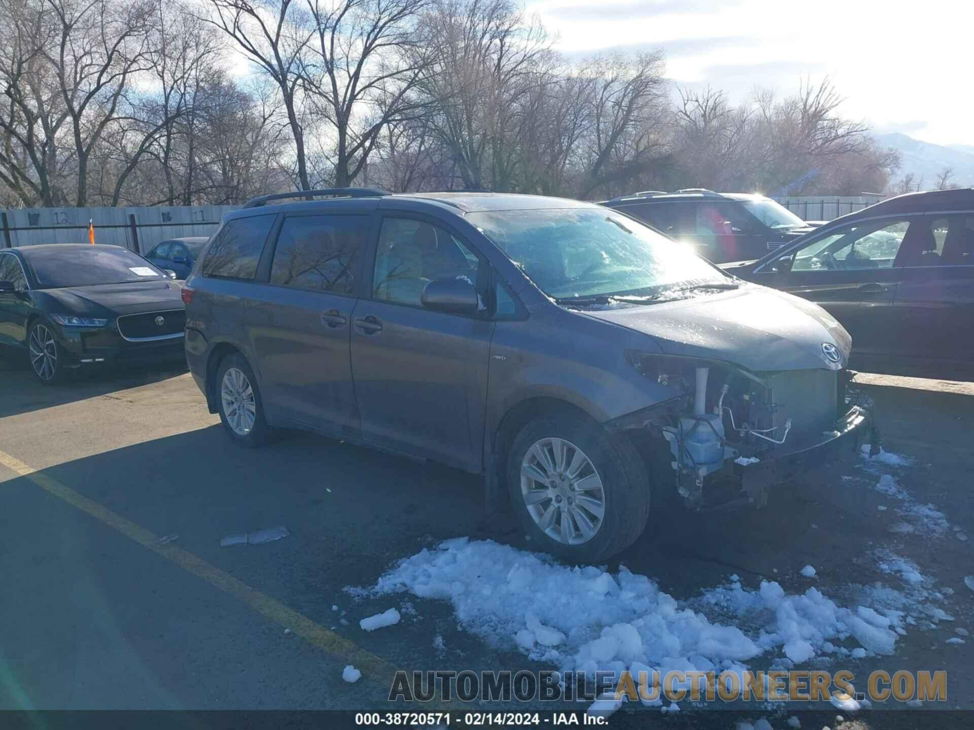 5TDJK3DC4GS141018 TOYOTA SIENNA 2016