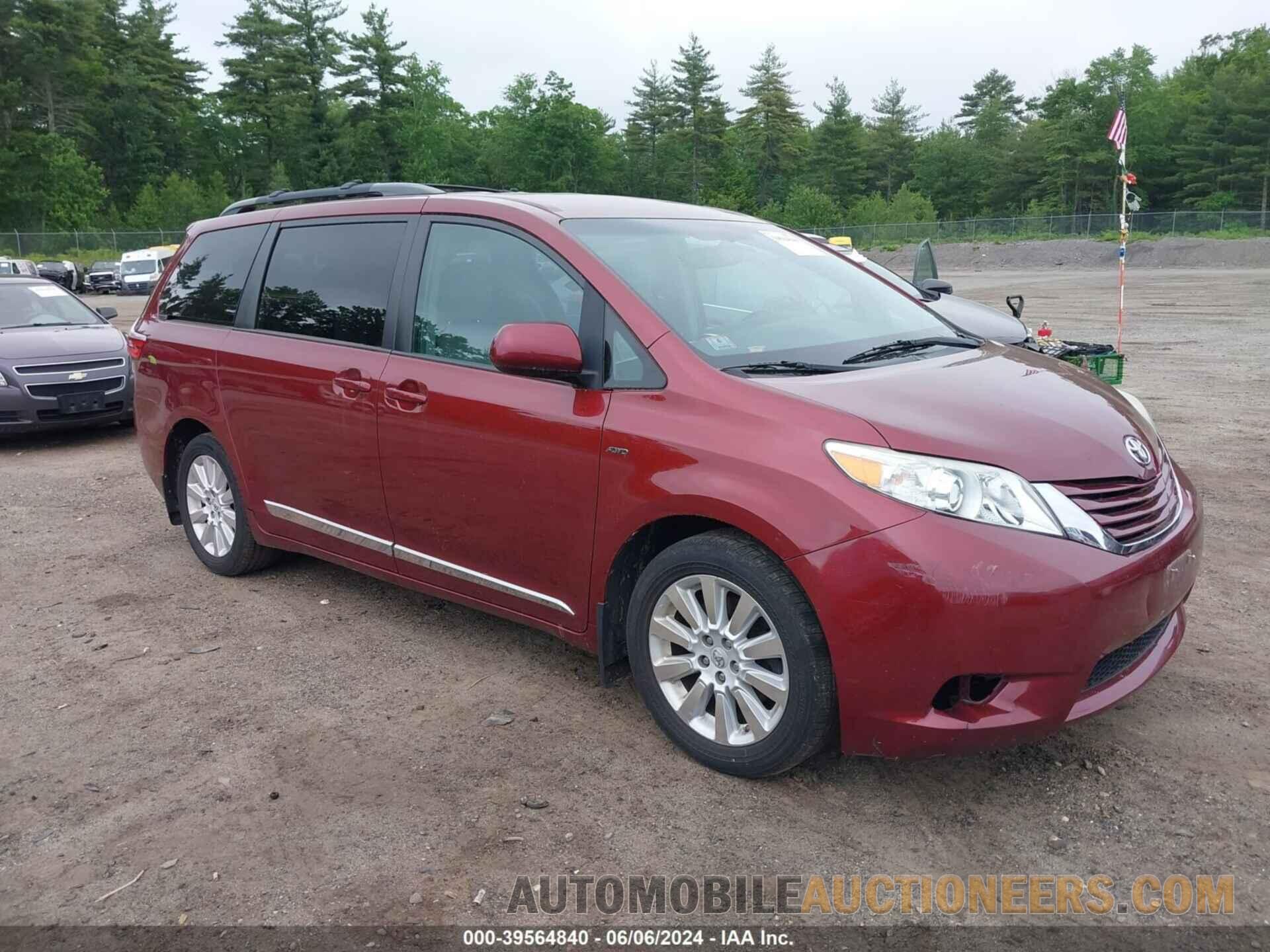 5TDJK3DC4GS142976 TOYOTA SIENNA 2016