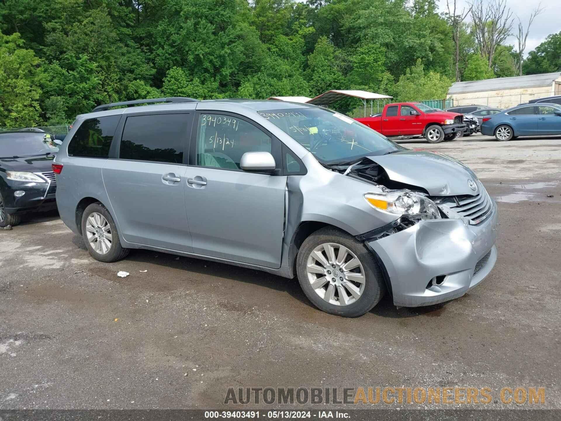 5TDJK3DC5FS118832 TOYOTA SIENNA 2015