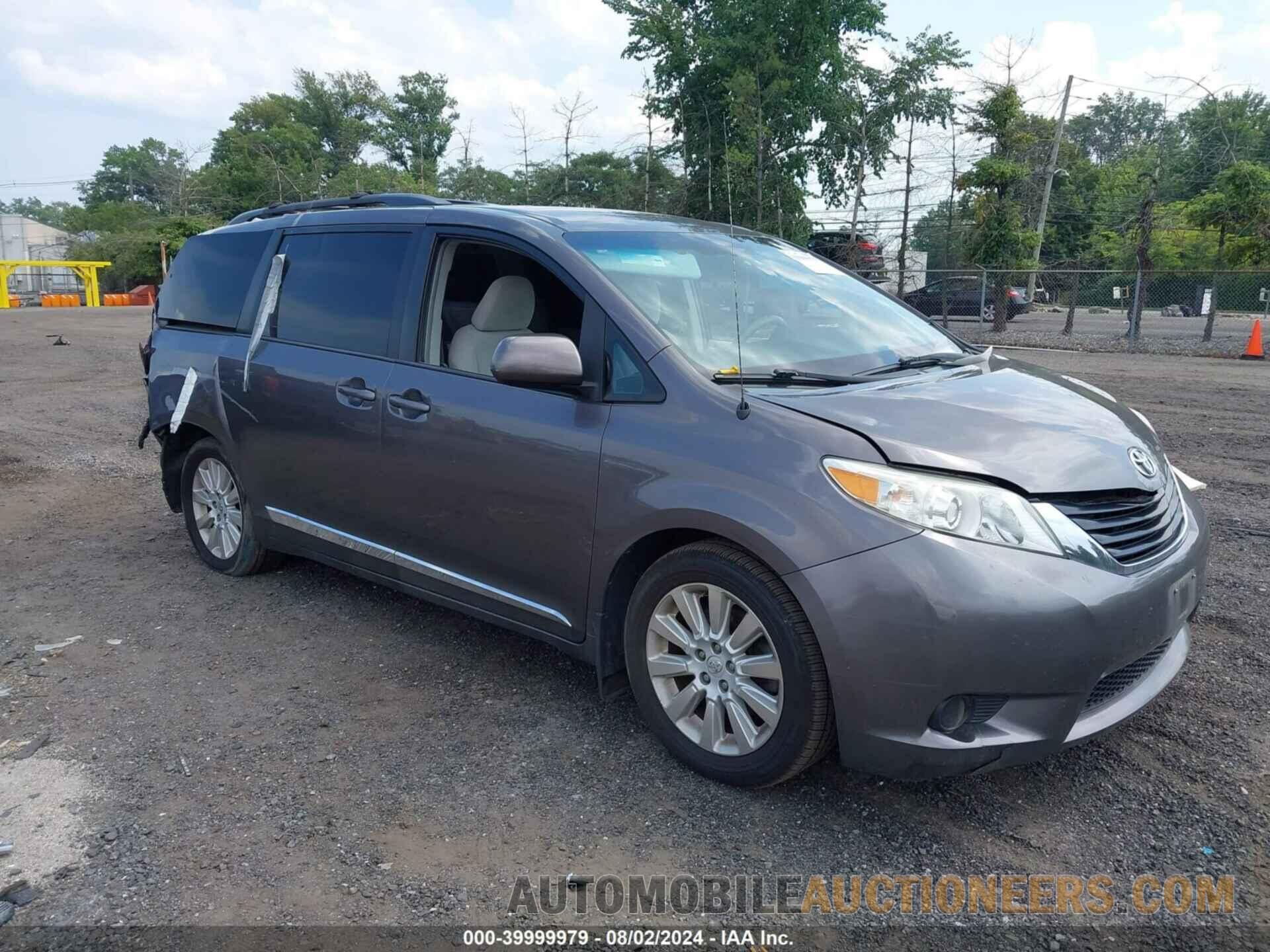 5TDJK3DC6DS068519 TOYOTA SIENNA 2013