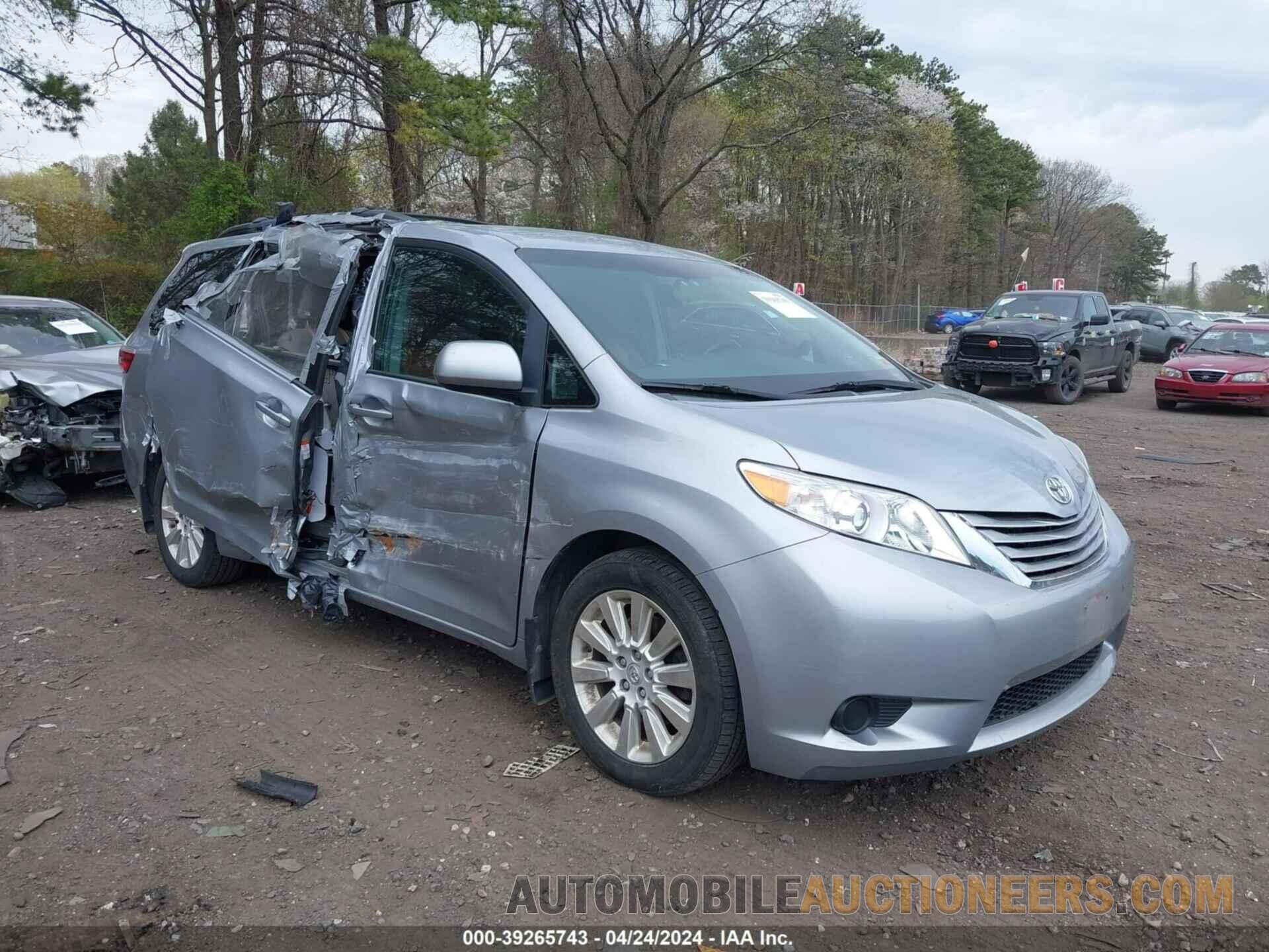 5TDJK3DC6FS094265 TOYOTA SIENNA 2015