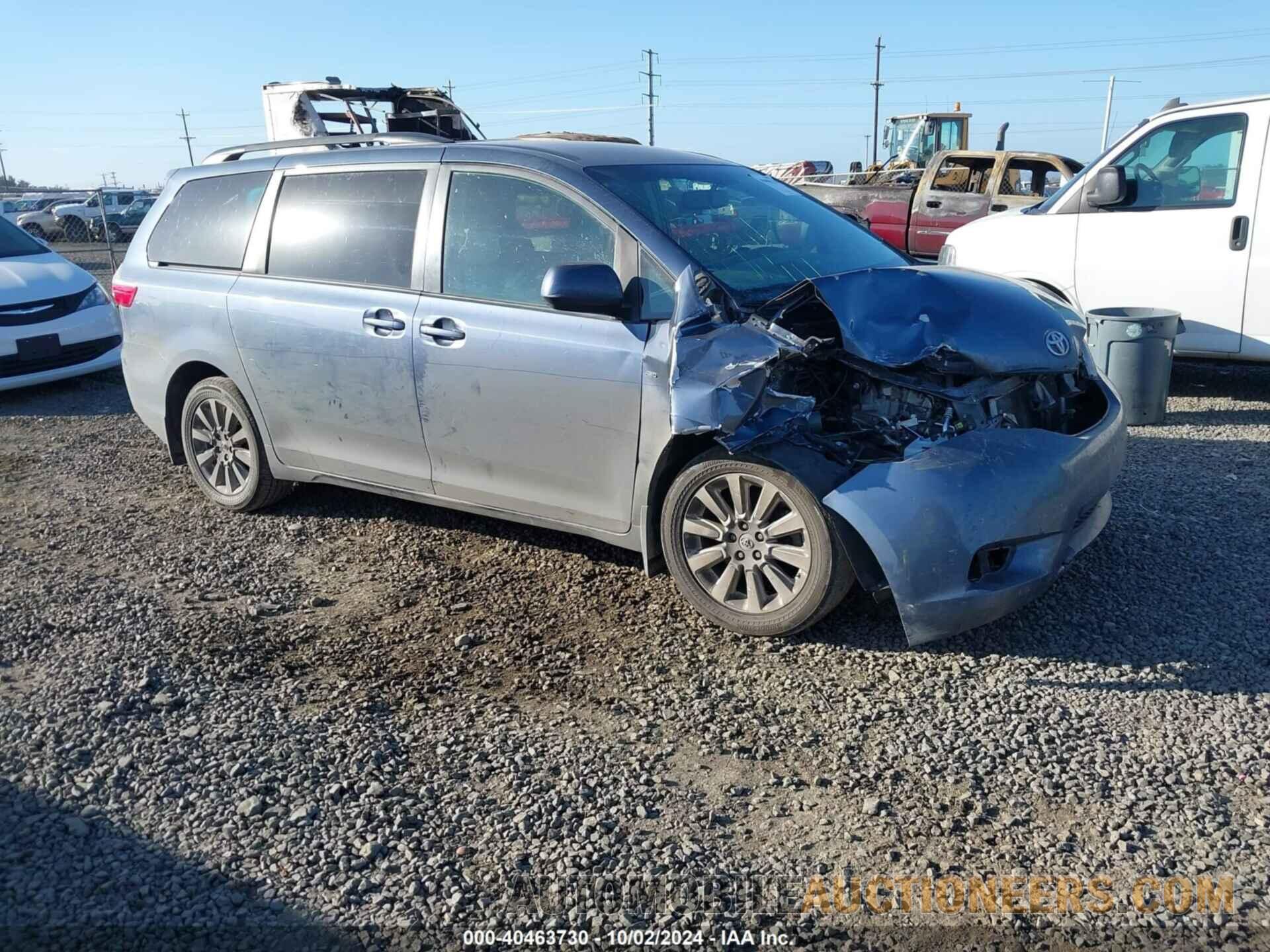 5TDJK3DC6GS130537 TOYOTA SIENNA 2016