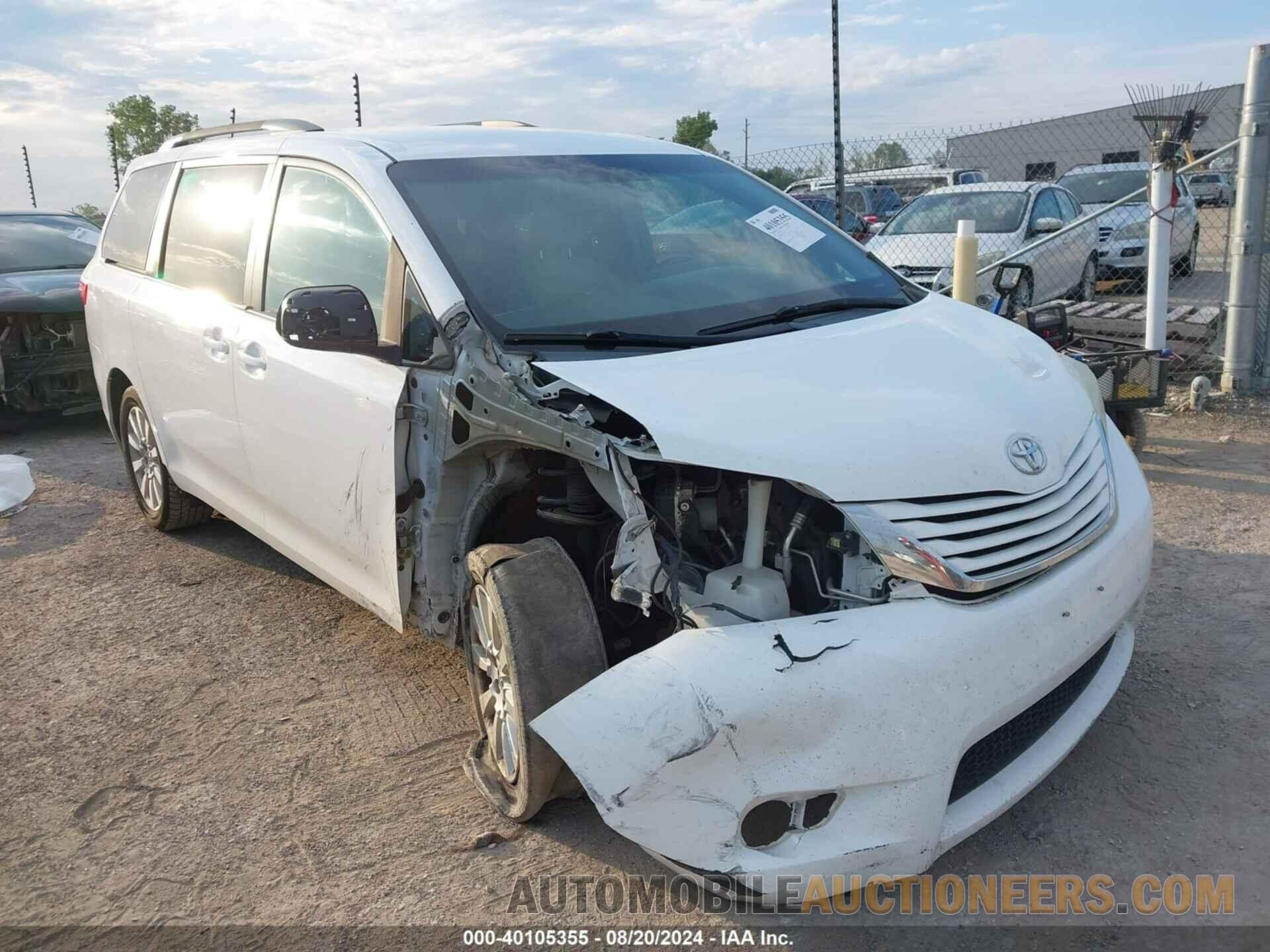 5TDJK3DC7FS099393 TOYOTA SIENNA 2015