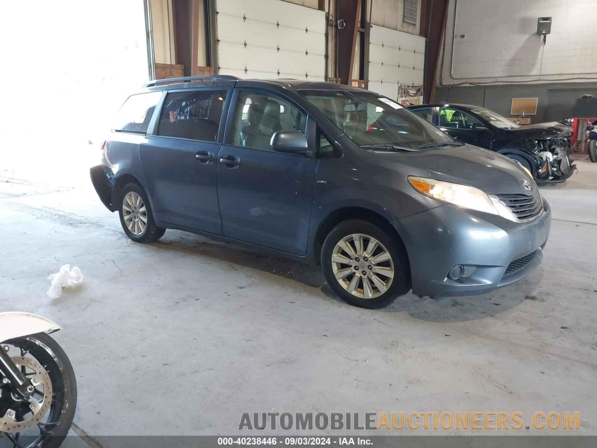 5TDJK3DC7GS131230 TOYOTA SIENNA 2016